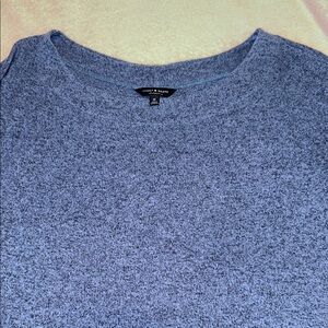 Lucky Brand Blue Short Sleeve Sweatshirt